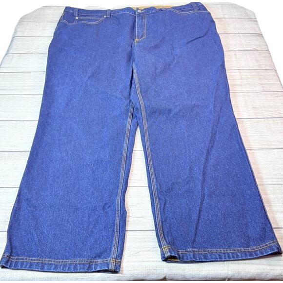 Duluth Trading Co Other - Duluth Trading Men’s Ballroom Relaxed Fit Jeans Dark Denim Size 48x32